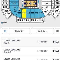 2 Tikets For Harlem Globetrotters Friday 21 Section 113