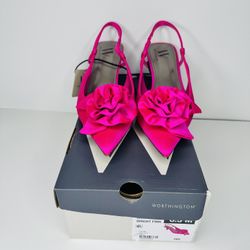 Worthington Rosie Bright Pink Shoes 