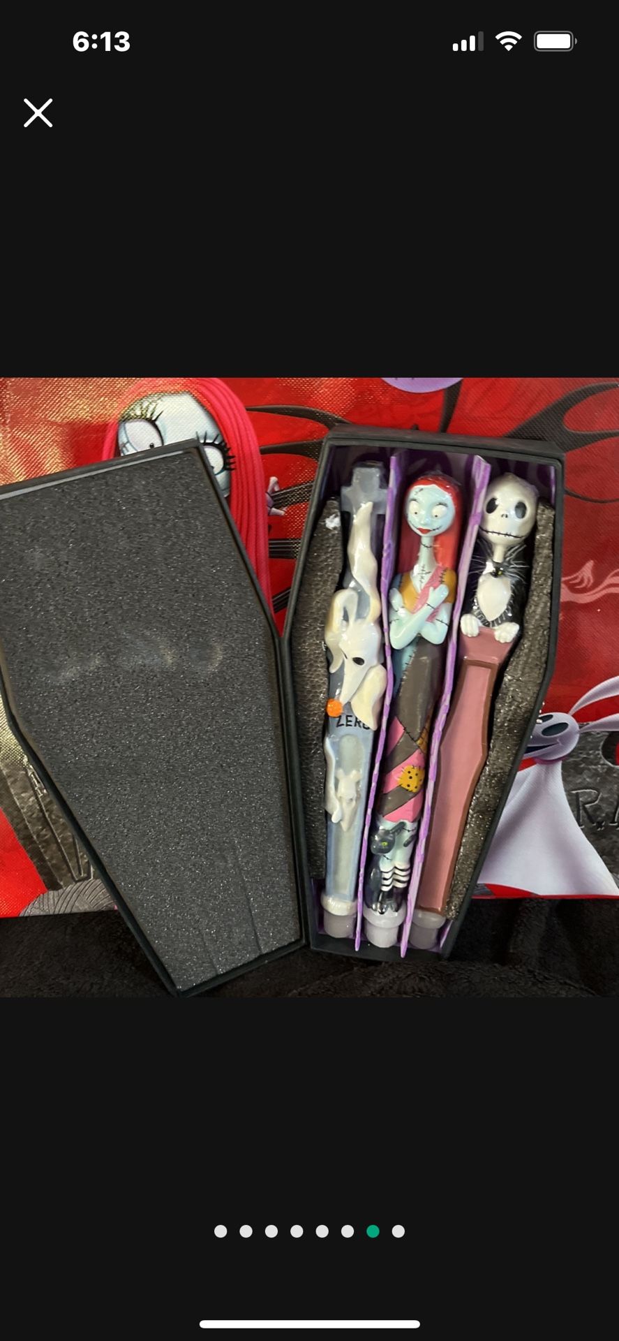 Nightmare Before Christmas EXCLUSIVE Sealed CANDLES In Coffin ⚰️ MORE Nightmare In Profile 🤩(Price Is Firm)