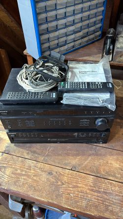 Sony Audio/video Control And CD Changer