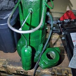 Zoeller Grinder Water Pump
