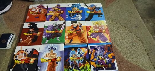 Dragonball super dvds plus broly and super hero movies