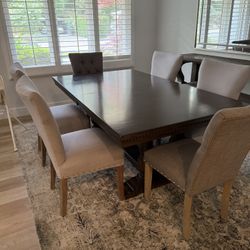 Wooden Ashley Furniture Table 