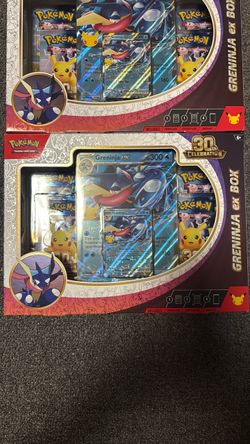 30th Celebration Greninja Ex box