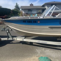 1985 Sylvan 18 ft