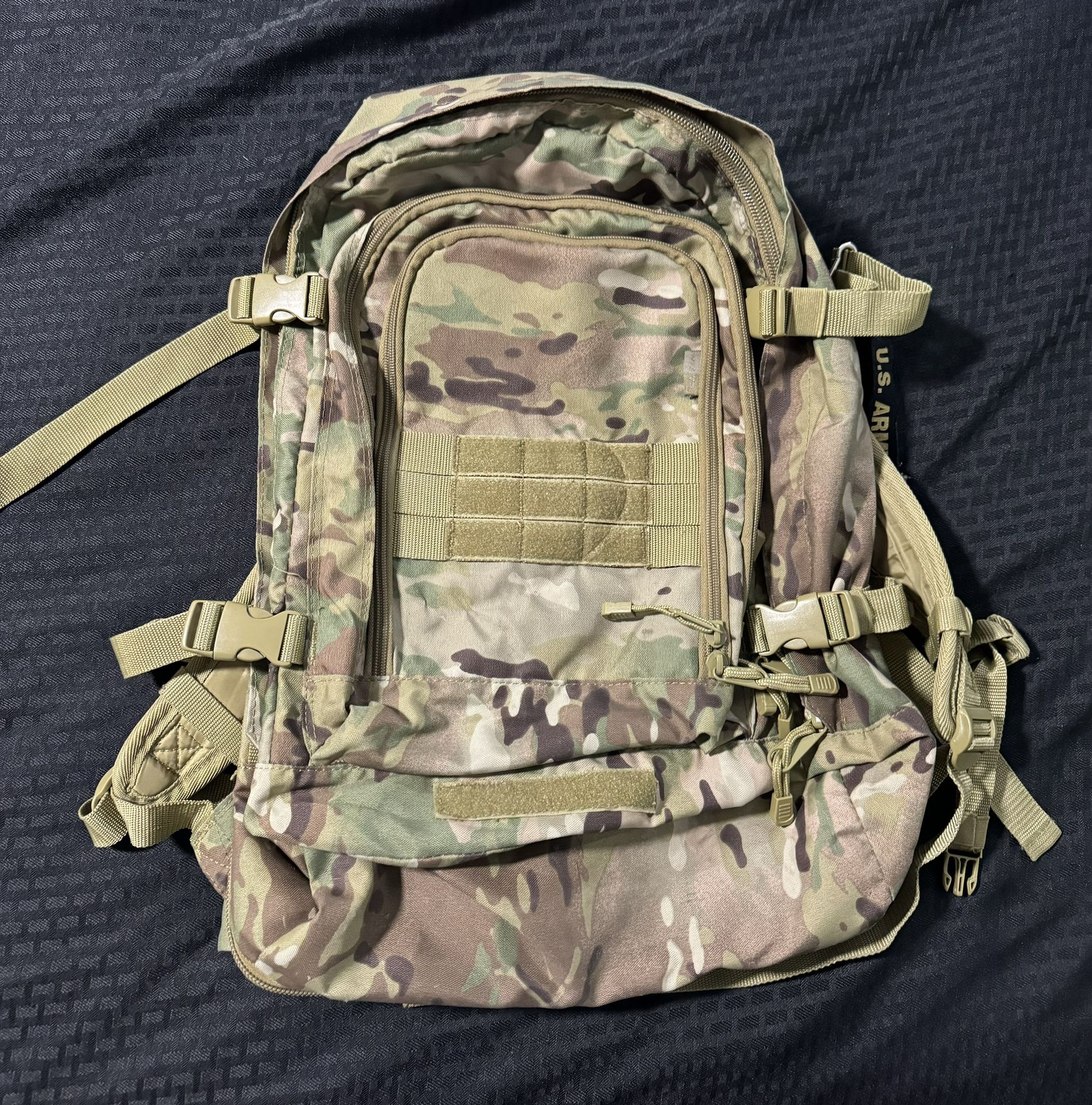 Code Alpha Army Camo Expandable Tactical Gear Backpack