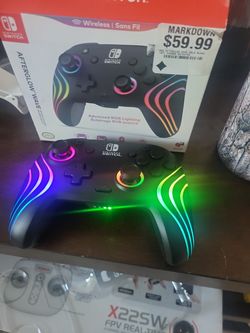 Wireless Nintendo switch pro RGB