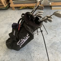 Golf Clubs with bag