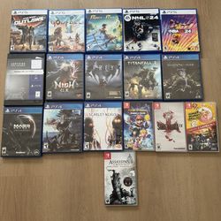 PS5 Games, PS4 Games, Switch Games - Open To Trades