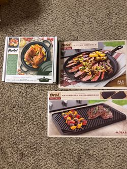 Cast iron cookware