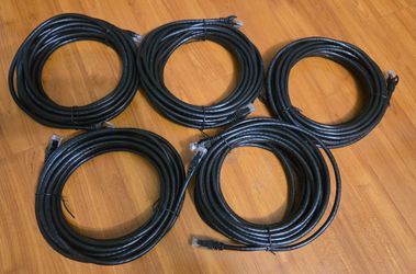 Network Cables CAT 6 UTP - 25 feet long
