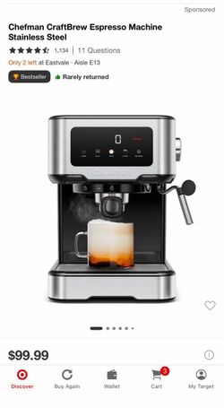 Chefman Espresso Machine