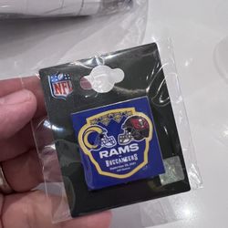 Los Angeles Rams Vs. Tampa Bay Buccaneers Game Pin Brady Stafford 