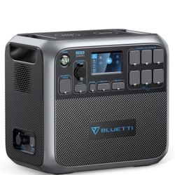 BLUETTI AC200P Portable Power Station, 2000Wh LiFePO4 Battery Backup w/ 6 2000W AC Outlets (4800W Peak), Solar Generator for Outdoor Camping, RV Trave
