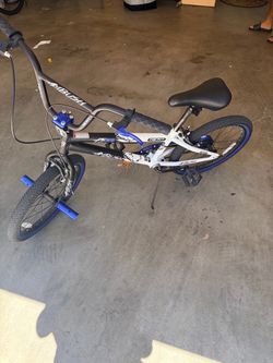 Boys 20” BMX kid bike blue