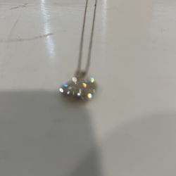 Heart Diamond Pendant Necklace 