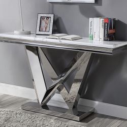 Faux Sofa Table Brand New In Box