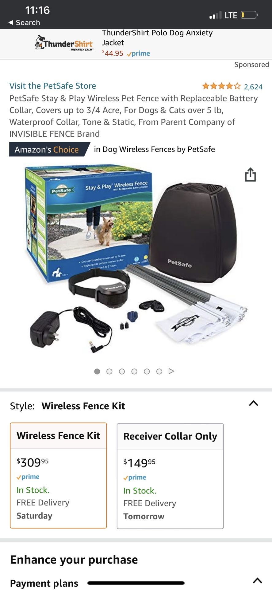 Pet safe Wireless Electric Fence