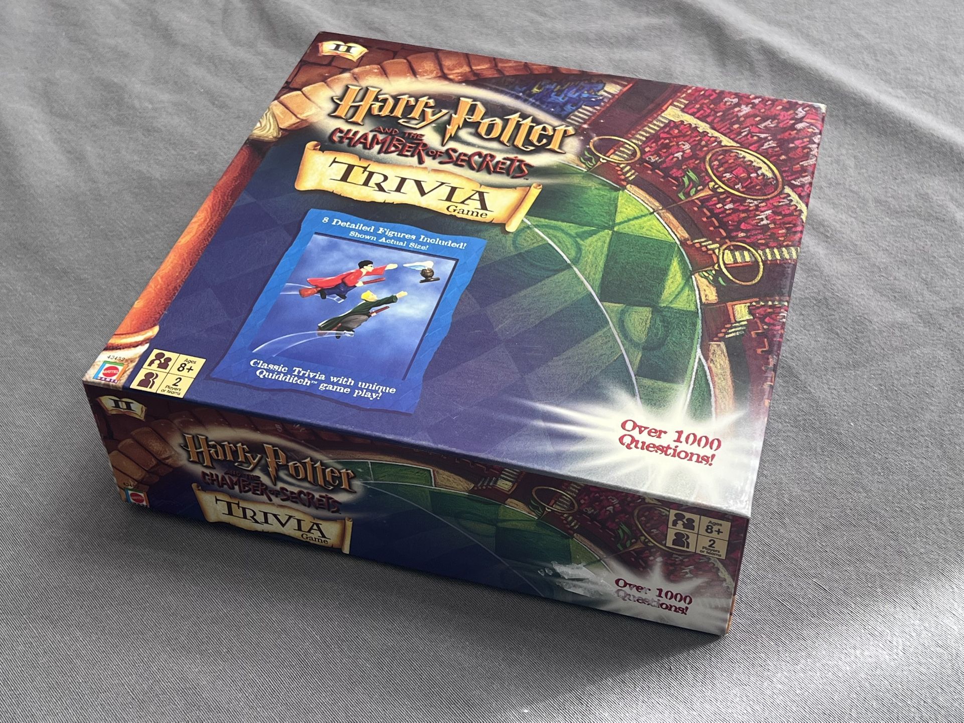 Harry Potter and The Chamber of Secrets Board Game Trivia Game Mattel