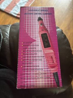 New. Variable Speed Rotary Detail Carver. 