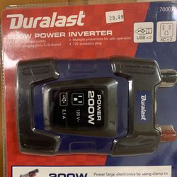 #18 Duralast 200 Watt Power Inverter