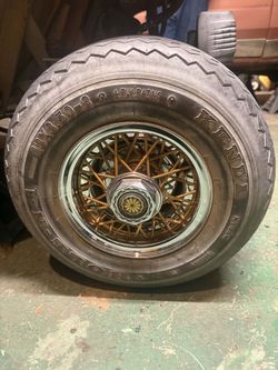 Golf cart spoke wheels