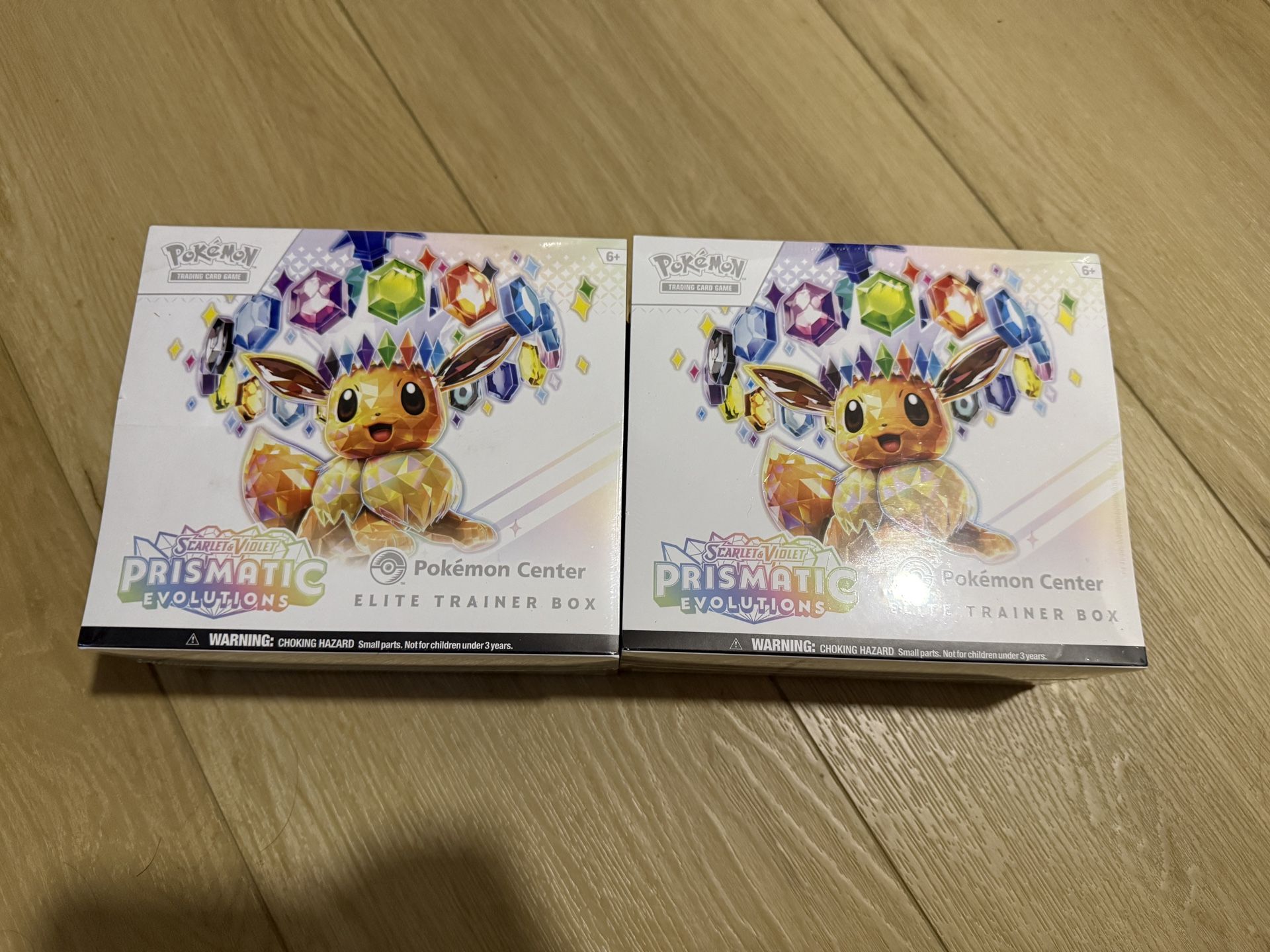 FT FS Pokemon Center Prismatic Evolutions ETB Elite Trainer Box