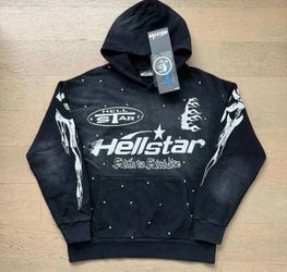 Hellstar black & white  Hoodie sizes S/M/L/XL