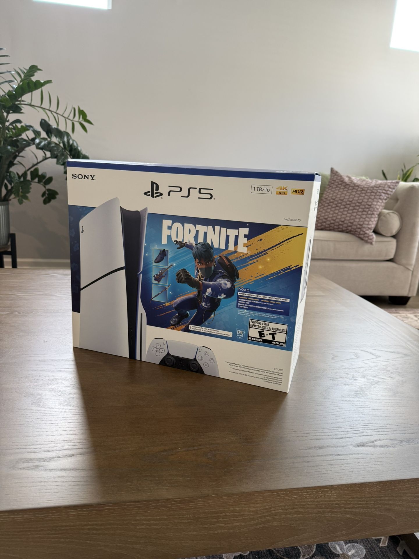 PLAYSTATION 5 DISC(FORTNITE SLIM EDITION1TB) NEW $600