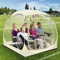 Eapele Sports Tent - Instant Pop-Up Shelter, 1-6 Person, Rain Protection for Sports, Camping, Fishing & Parades
