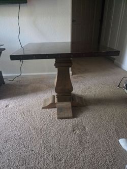 Rustic Square End Table