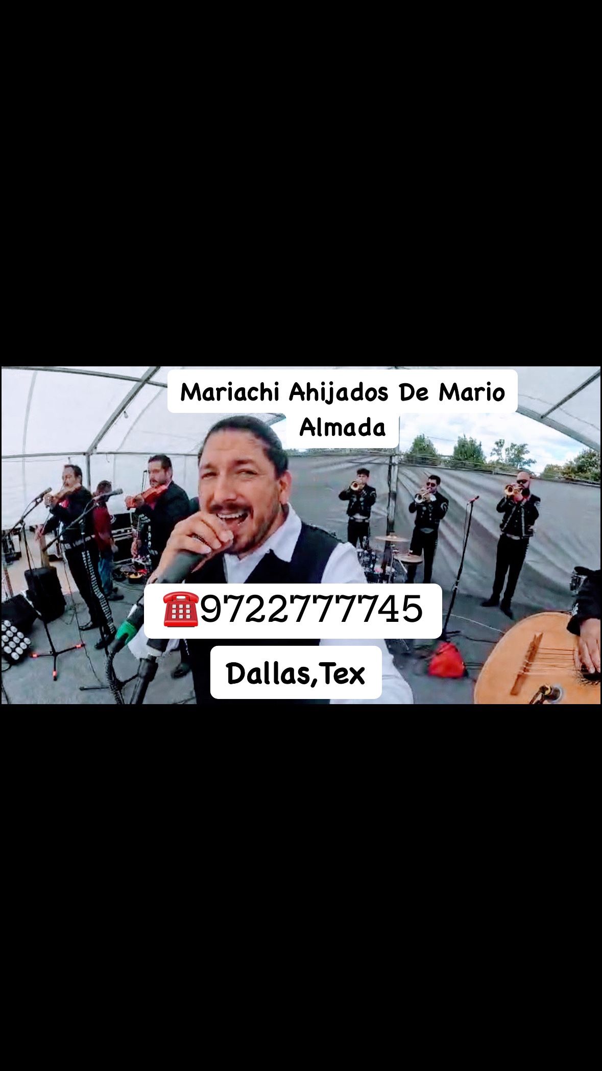 SUPER RECCOMENDADO MARIACHI AHIJADOS DEL ACTOR MARIO ALMADA EN DALLAS TX..