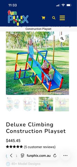 FunPhix Duluxe climbing playset