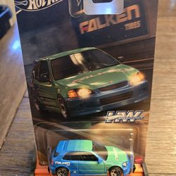 Hot Wheels Falken Series 1999 Honda Civic Type R