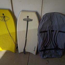 Boogie Boards With Backpack