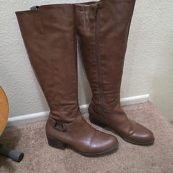 Knee High Brown Boots