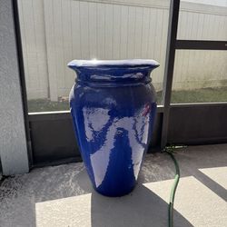 Blue/White Ceramic planters!