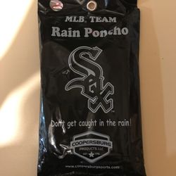 White Sox Hooded Rain Poncho