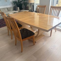 Table With Chairs And 2 Couches 