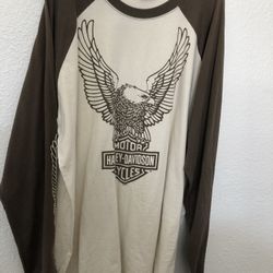 Harley shirt long sleeve size 2X