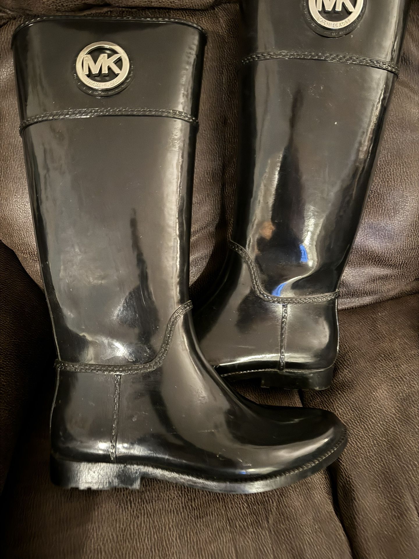 Michael Kors Rain Boots Size 10
