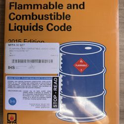 #2782 NFPA 30 Flammable and Combustible Liquids Code 2015