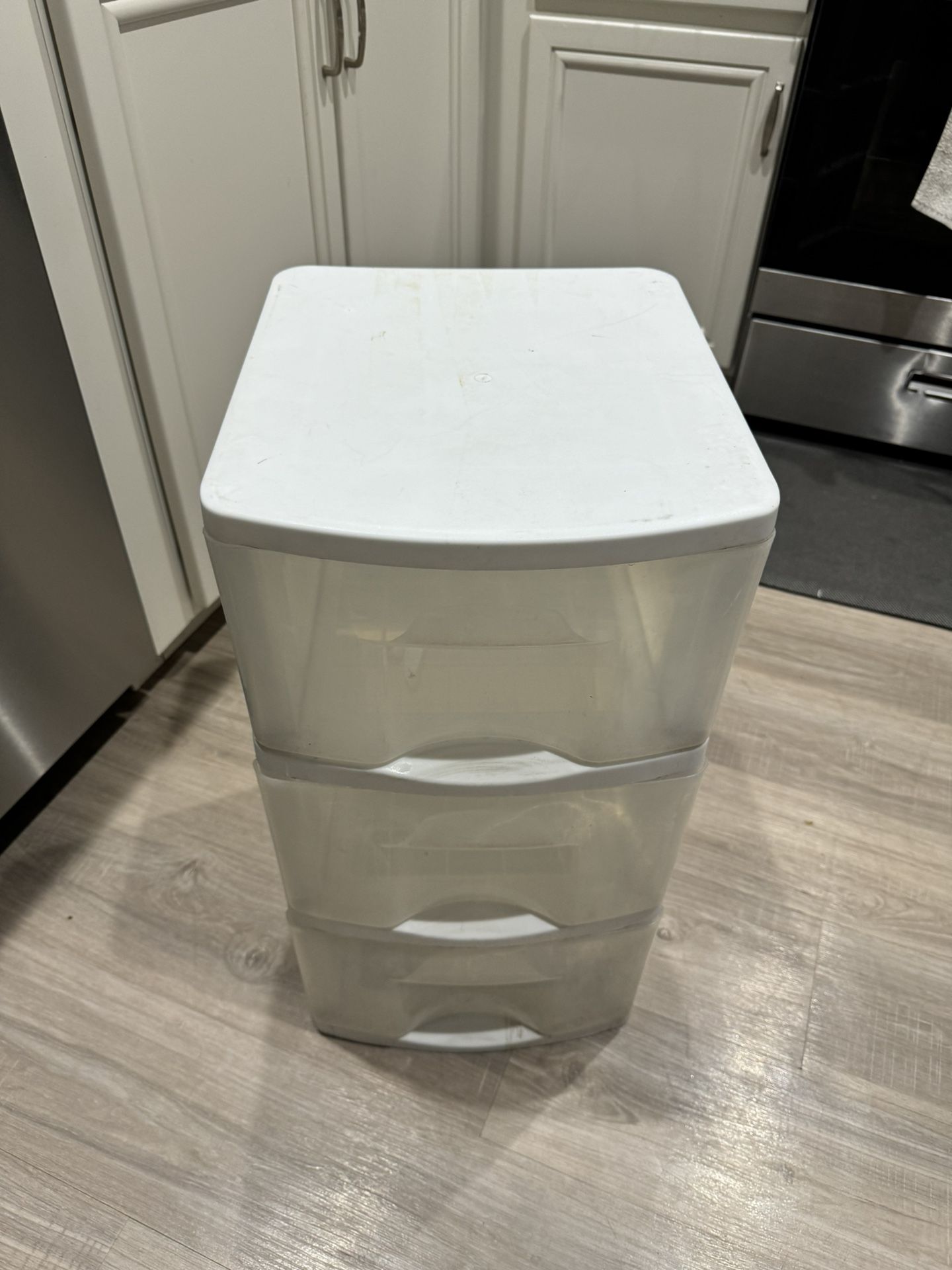 3 tier plastic storage storage drawers 13x15x25 inches