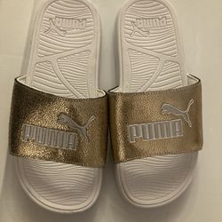 Puma Sandals Gold Color