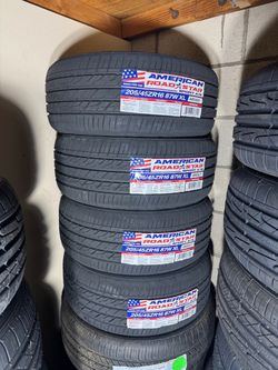 205/45R16 American 4 New Tires Installed And Balanced Included de