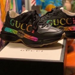 Gucci Rhyton Rainbow sneakers