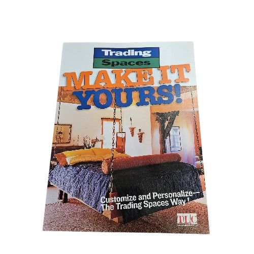 Trading Spaces Make It Yours book Autographed By Doug Wilson. NWT. 2003