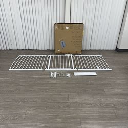 $40 #2740 (30” Tall x 30-92” wide) Extra Extra Wide Safety gate for Baby or Dog