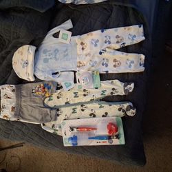 New Baby Blanket Bottle Cleaner & Clothes 