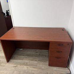 Office Desk & Cabinet for Sale 